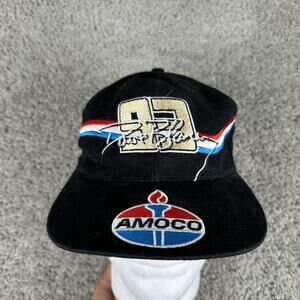 Vintage Davey Blaney Hat Cap Snap Back NASCAR Racing Amoco Ultimate 1998 90s